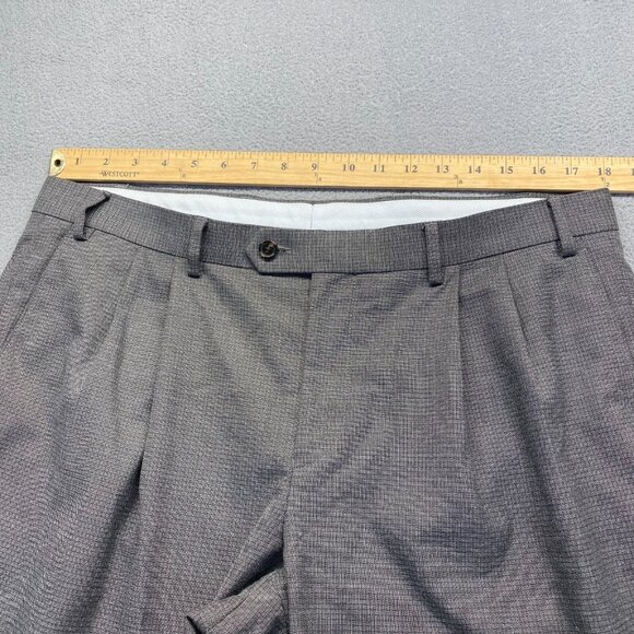 Ralph Ralph Lauren Dress Pants, Mens Size 36X30‎ Gray,Pleated - Picture 4 of 10